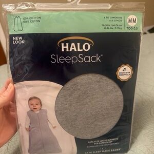 HALO SleepSack Baby Wearable Blanket - Gray (Medium)